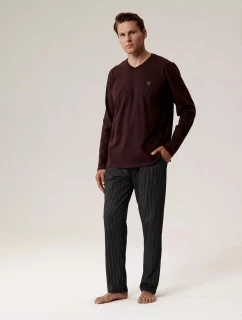 Pyžamo Atlantic NMP-389 long/r S-2XL pánské