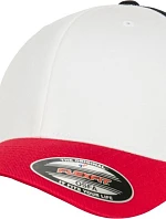Flexfit 6277T/6277TT 6 Panelová kšiltovka Flexfit Wooly Combed 55.277T red/white/black