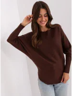 PM SW PM 3588 jumper.00X tmavě hnědá PM SW PM 3588 jumper.00X tmavě hnědá