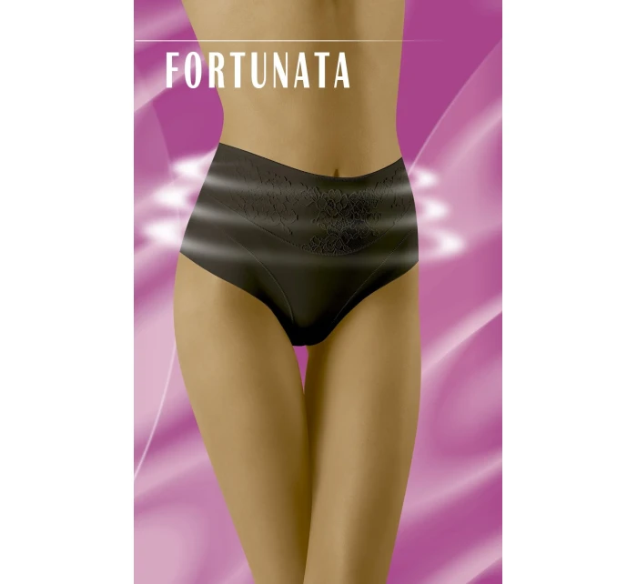 Kalhotky Fortunata Black - Wol-Bar