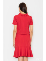 Dámská sukně model 18394405 červená - Figl