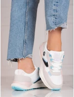Trendy dámské  tenisky vícebarevné bez podpatku