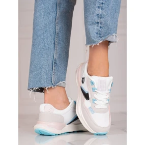 Trendy dámské  tenisky vícebarevné bez podpatku