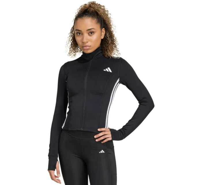 Mikina adidas Workout Essentials 3-Stripes Zip Through W KB7843 Mikina adidas Workout Essentials 3-Stripes Zip Through W KB7843