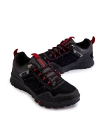 Pánské nízké trekingové boty Memory Foam Big Star KK174126 Černe Pánské nízké trekingové boty Memory Foam Big Star KK174126 Černe