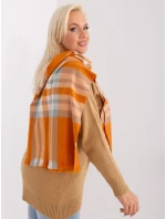 Szalik AT SZ ciemny pomarańczowy model 19349233 - FPrice Szalik AT SZ ciemny pomarańczowy model 19349233 - FPrice