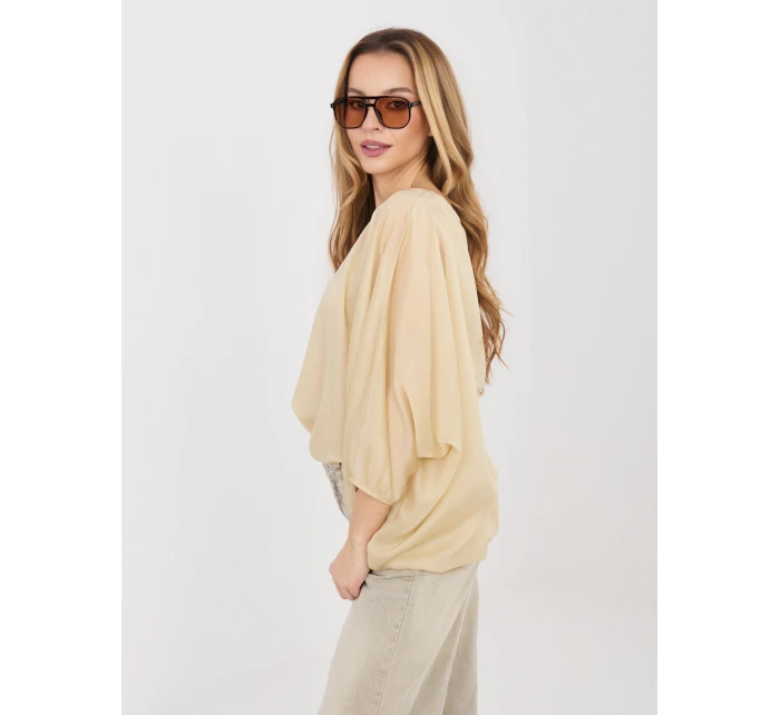 Bluzka IT BZ model 22027573 beżowy - FPrice