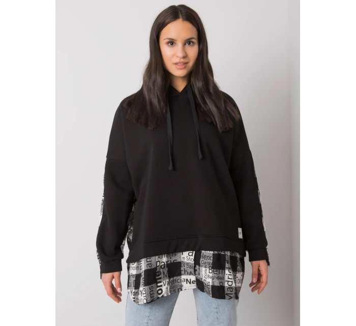 Mikina RV BL 7312.14 černobílých