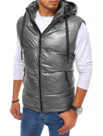 Pánská stříbrná vesta Dstreet TX3918