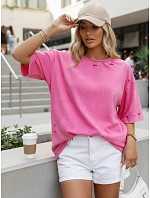 Dámské tričko růžové Dstreet model 21977337 - FashionStreet
