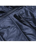 PIKOWANA PRZEJŚCIOWA KURTKA DAMSKA GRANATOWA model 21245632 - Glakate