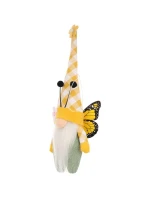 GHOST GNOM MOTHER ŽLUTÁ 25CM JARNÍ DEKORACE dětské