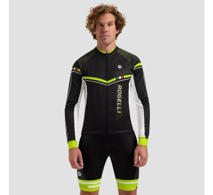 Rogelli GARA MOSTRO II fluor s dlouhým rukávem 3XL