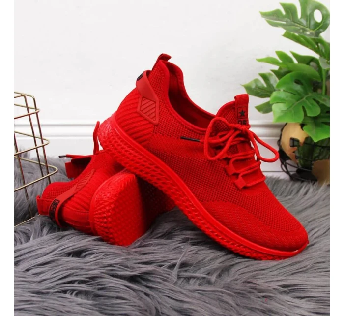 Pánská obuv M model 21958207 red NEWS - Inny Pánská obuv M model 21958207 red NEWS - Inny