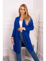 Svetr s netopýřími rukávy chrpově modrý