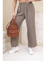 Kalhoty s širokým nohavicí fango