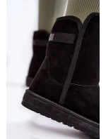 Dámské vysoké boty do sněhu Big Star model 21600022 Černe - Big Star Shoes