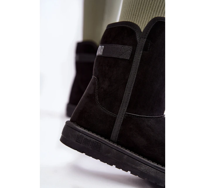 Dámské vysoké boty do sněhu Big Star model 21600022 Černe - Big Star Shoes