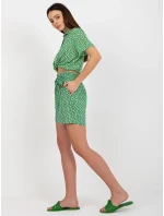 Dámské šortky D73770R62159KA zelená - FPrice Dámské šortky D73770R62159KA zelená - FPrice