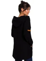 B131 Svetr s vysokým límcem - indigo