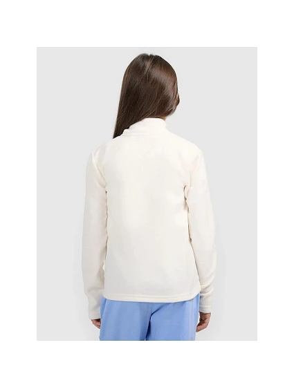 Dívčí fleece s kapucí model 22071464 - 4F Dívčí fleece s kapucí model 22071464 - 4F