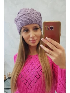 Dámská čepice Dagmara model 18751743 fialová - K-Fashion