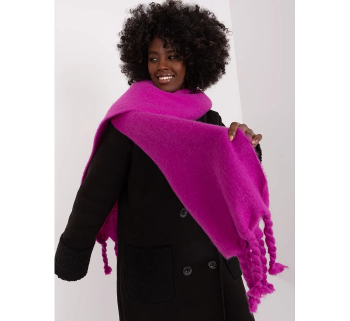 Szalik AT SZ model 19349294 fioletowy - FPrice