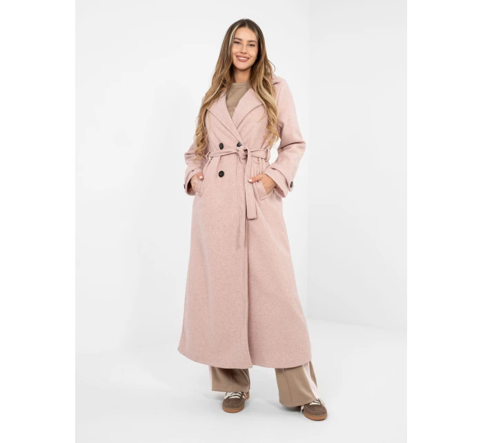 Kabát IT EN 97035.17 tmavě růžový Kabát IT EN 97035.17 tmavě růžový