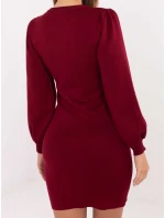 PM SK šaty YIS1063.17 bordó PM SK šaty YIS1063.17 bordó