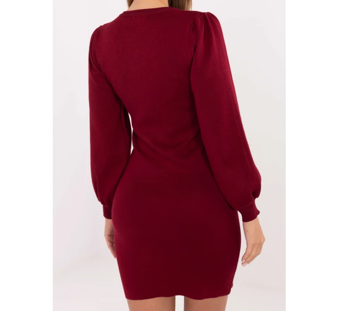 PM SK šaty YIS1063.17 bordó PM SK šaty YIS1063.17 bordó