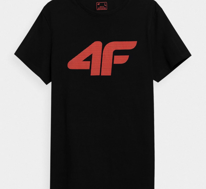 Pánské tričko 4FSS23TTSHM537-21S černé - 4F