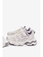 Dětské Tenisky Na Silné Podešvi Bílé Lianees Dětské Tenisky Na Silné Podešvi Bílé Lianees