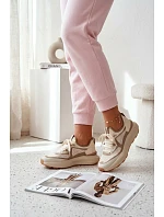 Dámské Sportovní Boty Big Star TT274571 HI-POLY SYSTEM Béžové Dámské Sportovní Boty Big Star TT274571 HI-POLY SYSTEM Béžové