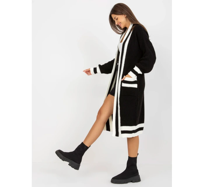 Dámský svetr LC SW model 17655145 černý - FPrice