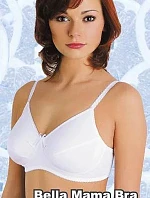 Podprsenka Bella Mama Bra bílá - Mitex