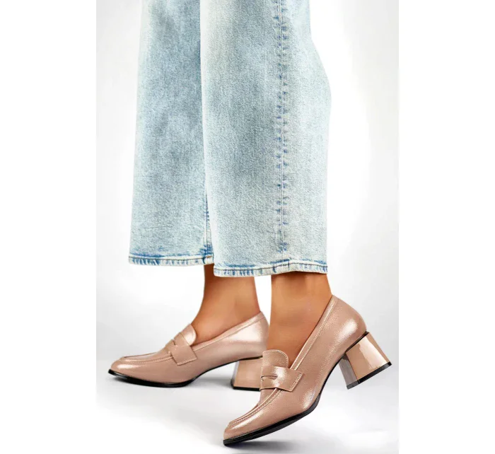 Lodičky na sloupku GD-FL471 béžové - PRIMO