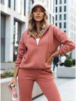 Dámský teplákový komplet AMILIA PREMIUM peach FashionStreet AY0776