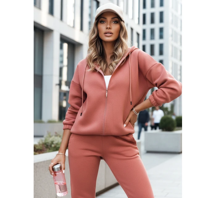 Dámský teplákový komplet AMILIA PREMIUM peach FashionStreet AY0776