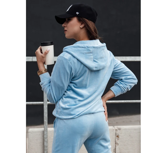Dámský velurový komplet modrý Dstreet model 21978672 - FashionStreet Dámský velurový komplet modrý Dstreet model 21978672 - FashionStreet