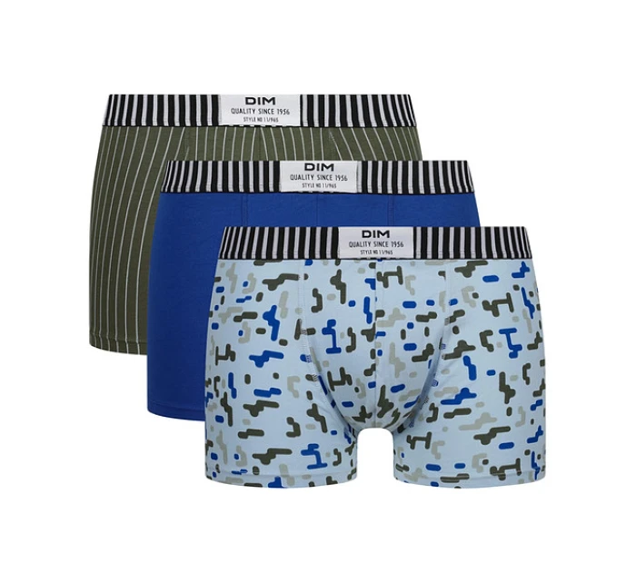 Pánské módní boxerky 3 ks model 21339558 BOXER 3x  modrá - DIM