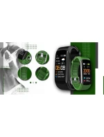 GIEWONT Smartwatch Black and Green 2 Stripes GW200-5 GIEWONT Smartwatch Black and Green 2 Stripes GW200-5