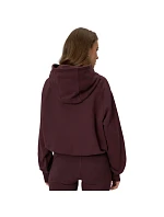 Dámská mikina 4F F2175 tmavě hnědá 4FWSS26TSWSF2175 80S