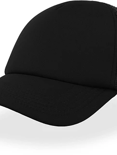 Atlantis Headwear Rapper 5 panelová síťovaná kšiltovka 33.2070 black/black
