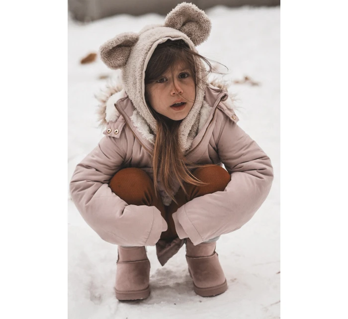 Dívčí Sněhové Boty S Kožešinou S Růžový Betty model 21637269 - Big Star Shoes Dívčí Sněhové Boty S Kožešinou S Růžový Betty model 21637269 - Big Star Shoes