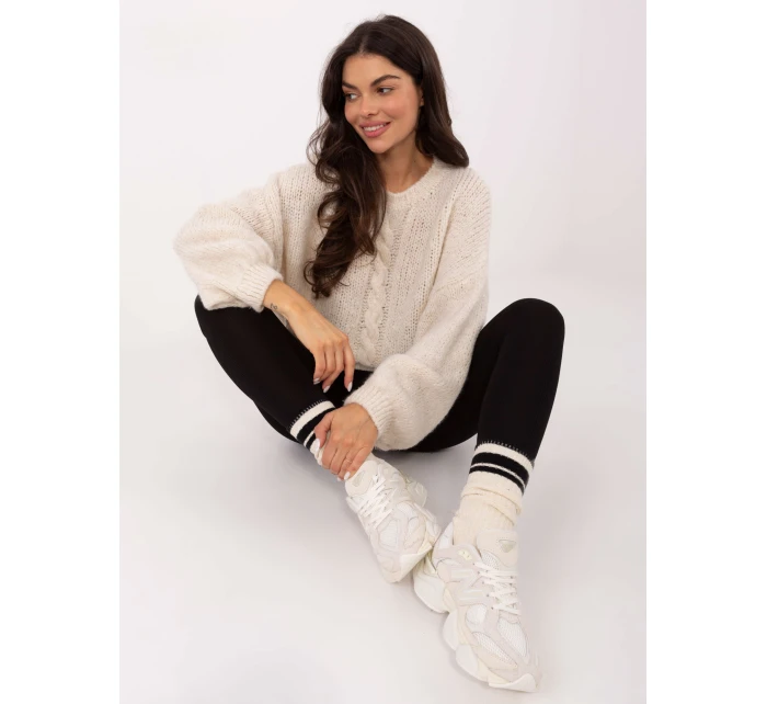 Jumper MI SW 1610.18 světle béžový Jumper MI SW 1610.18 světle béžový