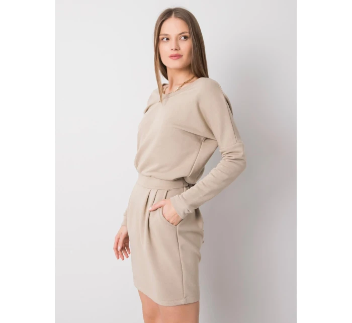 Šaty RV SK 6037.18X béžová