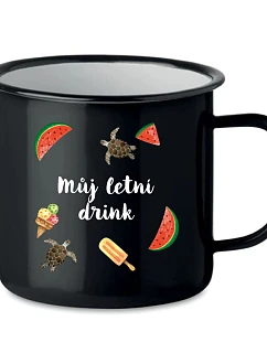 Personalizovaný retro plecháček s letním mixem