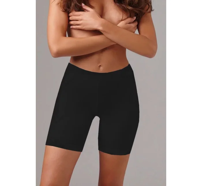 Dámské kalhotky s delší nohavičkou Cinzia černá - Lovelygirl