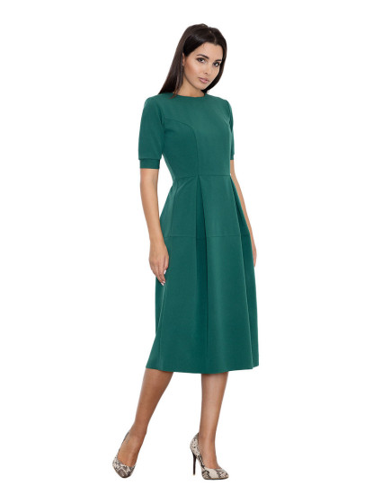 Dámské šaty M553 zelený/green - Figl