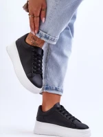 Dámské sportovní obuv L22-2 černé - Step in style